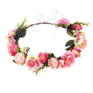 couronne de fleurs