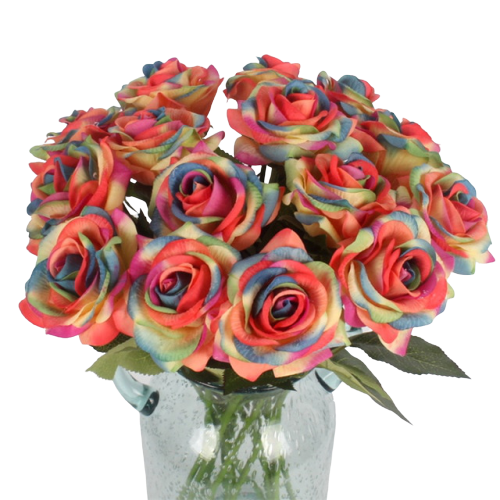 Bouquet de Rose Éternelle Multicolore | Royaume Éternel