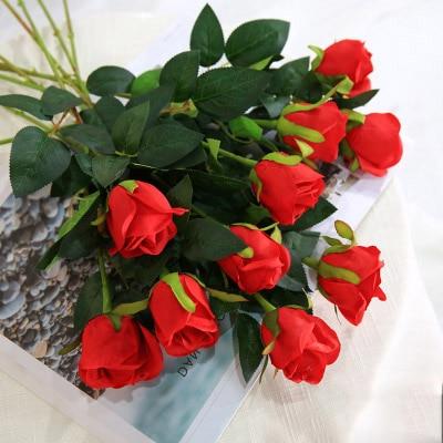 Bouquet de Rose Rouge Clair Éternelle | Royaume Éternel