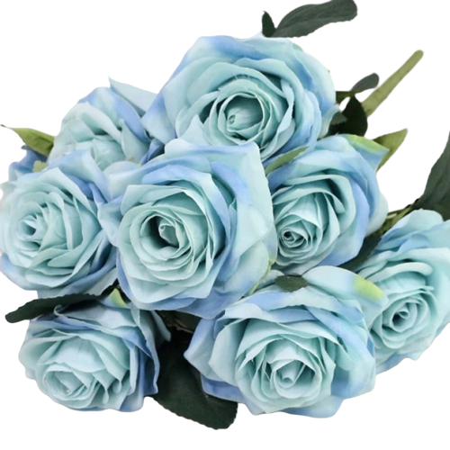 Bouquet Rose Éternelle Bleu ciel | Royaume Éternel