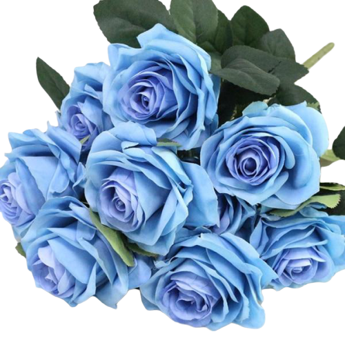 Bouquet Rose Éternelle bleu | Royaume Éternel