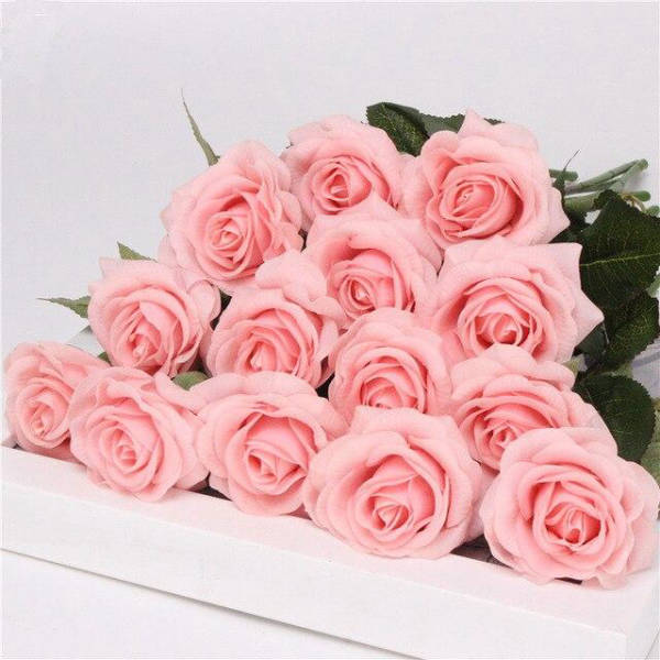 Bouquet Rose Éternelle Pêche | Royaume Éternel