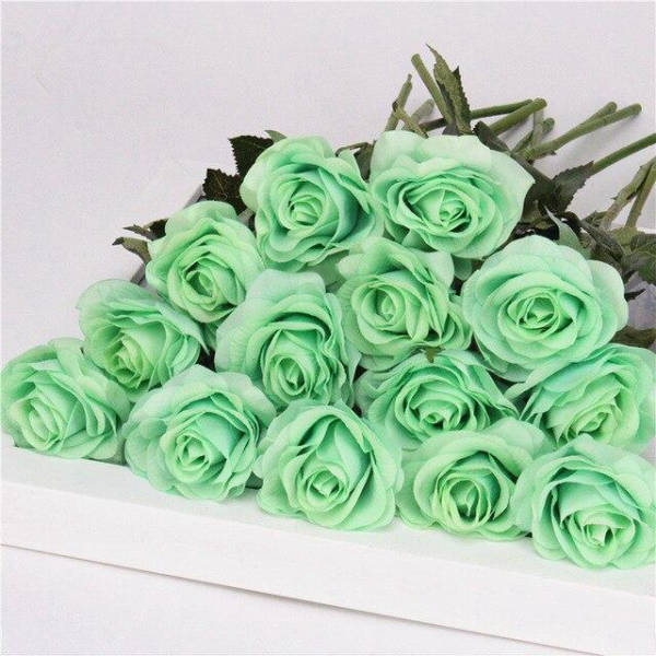 Bouquet Rose Éternelle Verte | Royaume Éternel