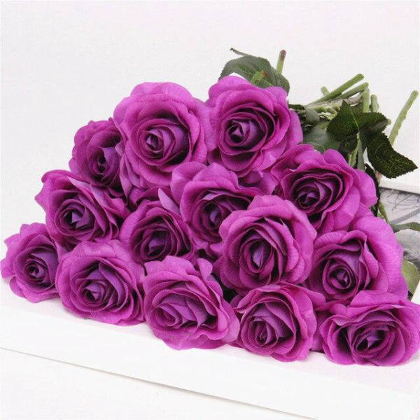 Bouquet Rose Éternelle Violette | Royaume Éternel