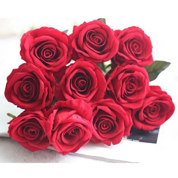 Bouquet Rose Rouge Éternelle | Royaume Éternel