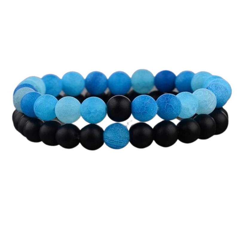 Bracelet Couple Aqua Love 