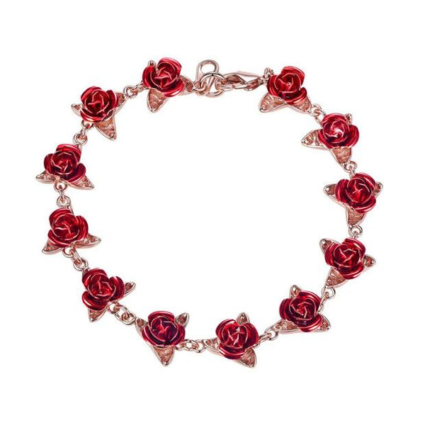bracelet rose gold avec douze rose