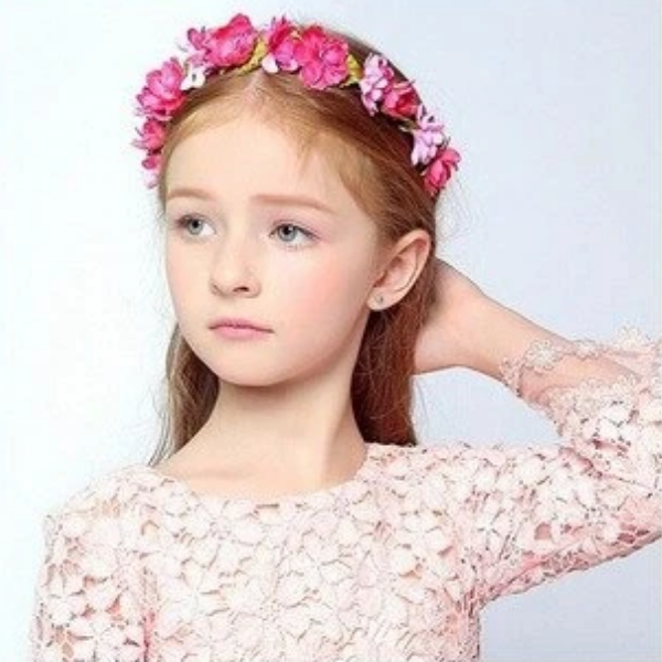 couronne fleur fille