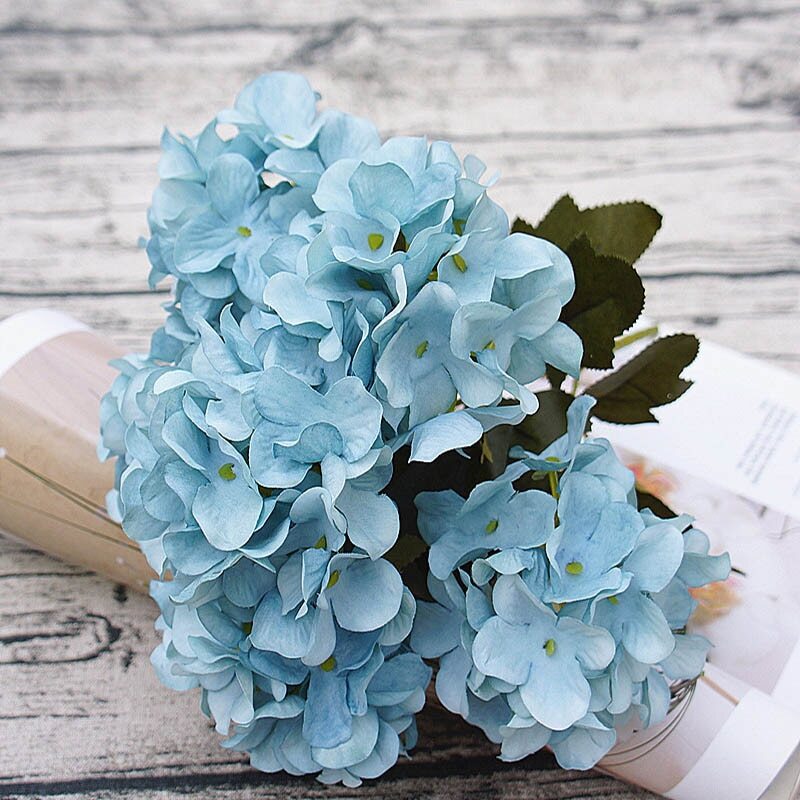 Hortensia Bleu Artificiel