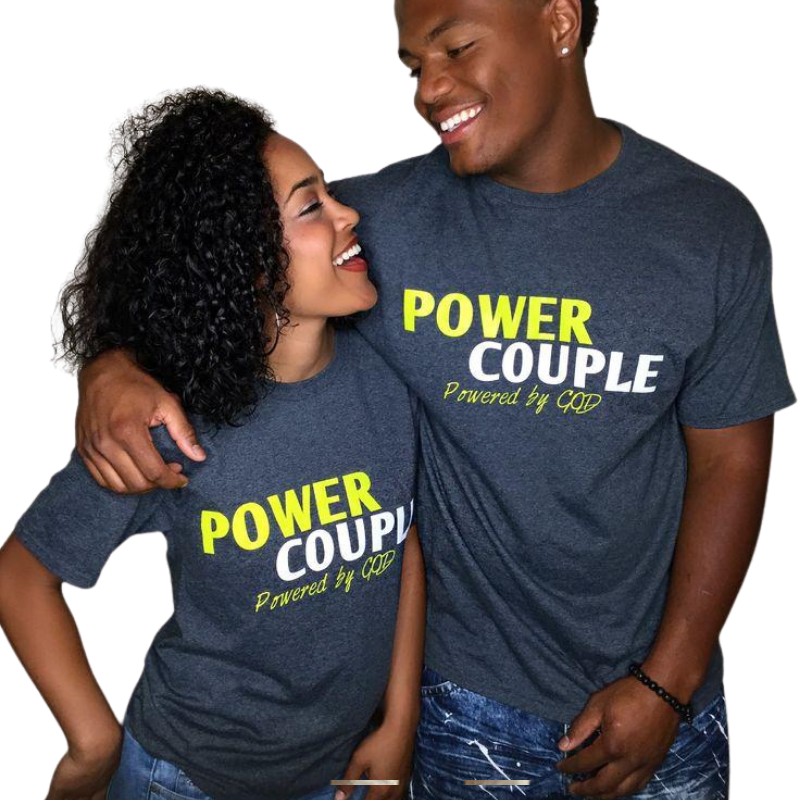 T-shirt Couple Power