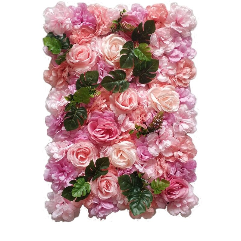 Mur de Fleurs Multicolor Feuillage