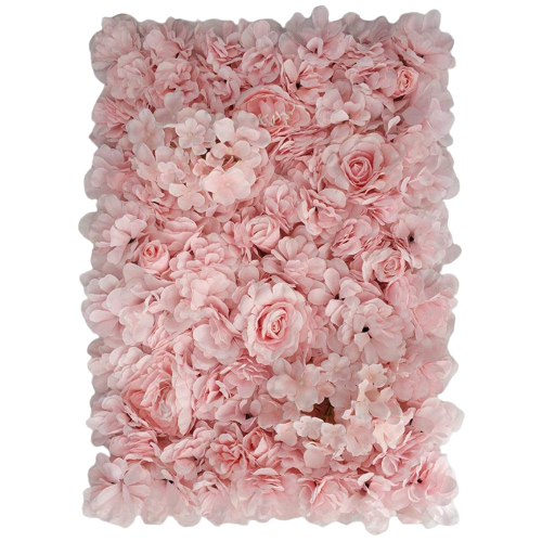 Mur de Fleurs Pêche