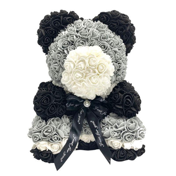 nounours fleurs eternelles