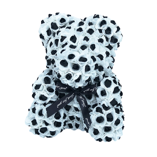 nounours-en-rose-noir-35-cm