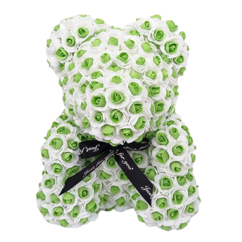 Nounours en Rose Vert | Royaume Éternel 