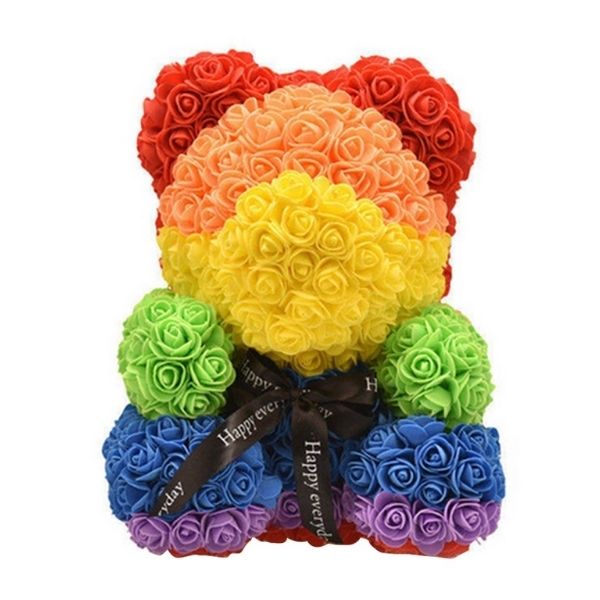 Ours en Rose Arc en Ciel