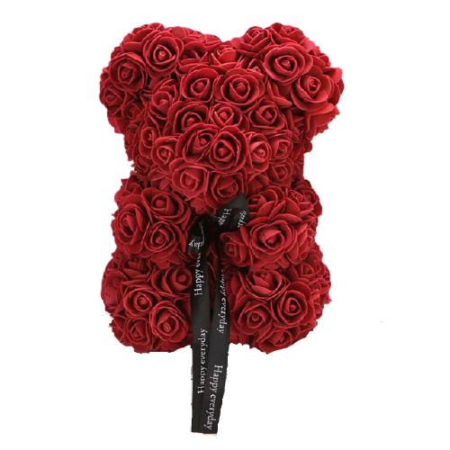 ours-en-rose-eternelle-cerise-25-cm