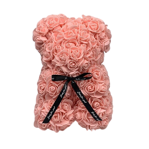ours-en-rose-eternelle-rose-dragee-25-cm