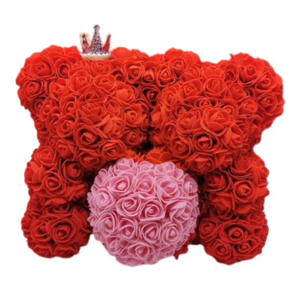 ours en rose eternelles rouges