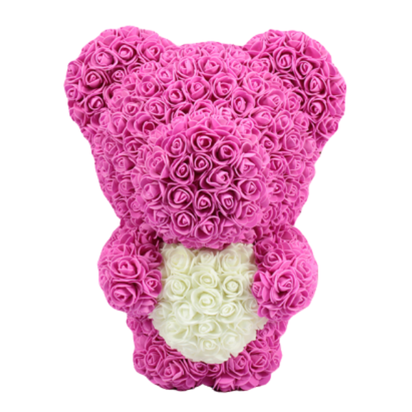 ours en rose fuchsia eternel