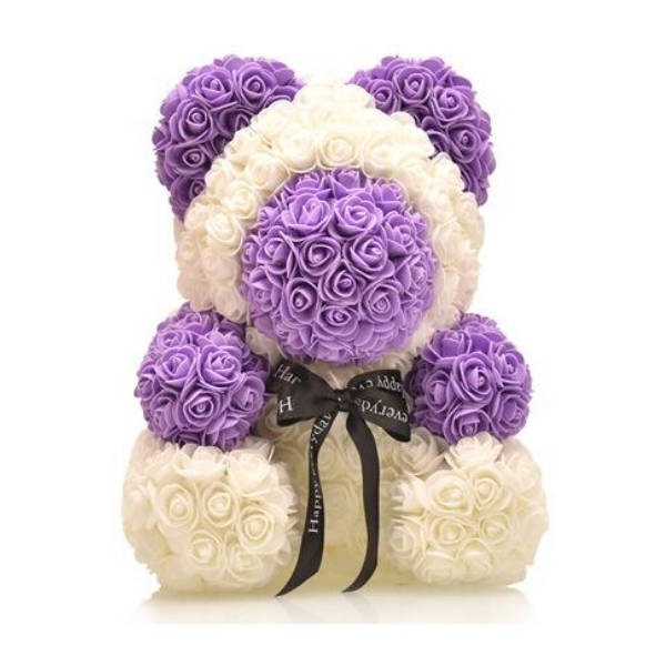 Ours en Rose Mauve | Royaume Éternel