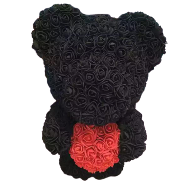 ours en rose noir eternel