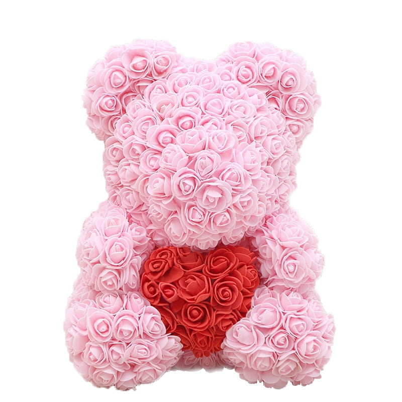 ours-en-rose-rose-avec-coeur-rouge-40-cm