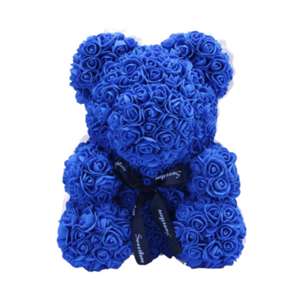 Ourson en Rose Bleu | Royaume Éternel 