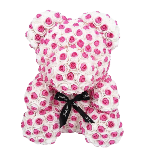 Ourson en Rose Fuchsia | Royaume Éternel