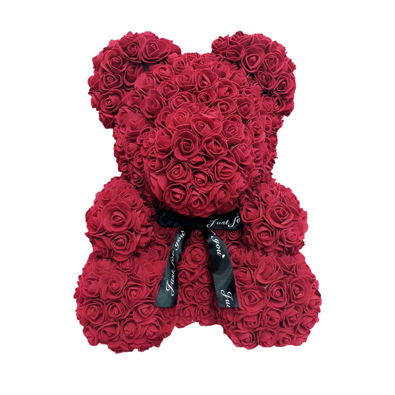 ourson-en-rose-rouge