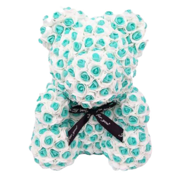 Ourson en Rose Turquoise | Royaume Éternel