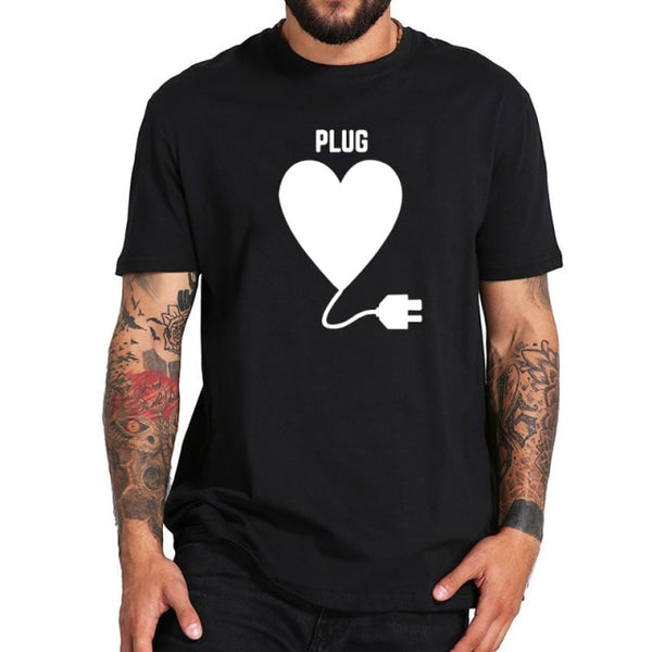 T-shirt Couple Plud And Play