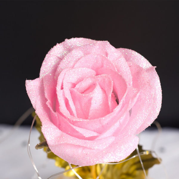 petales rose or brillante