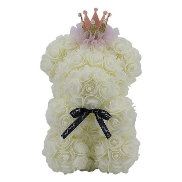 ours en fleur blanche