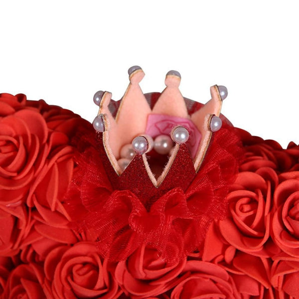 couronne ours en rose