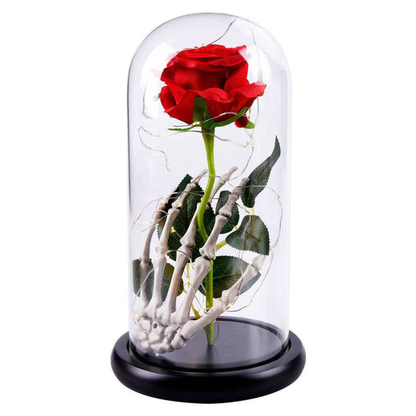 rose eternelle squelette