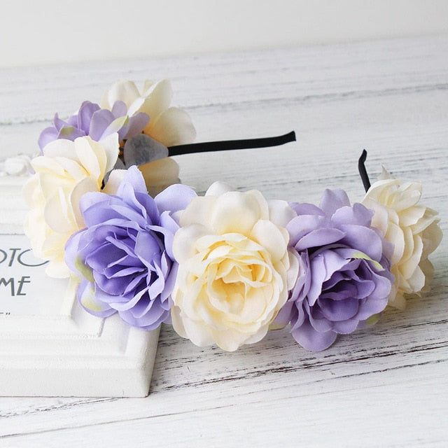 Couronne de Fleurs Headband