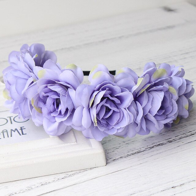 Serre-tête Couronne de Fleurs