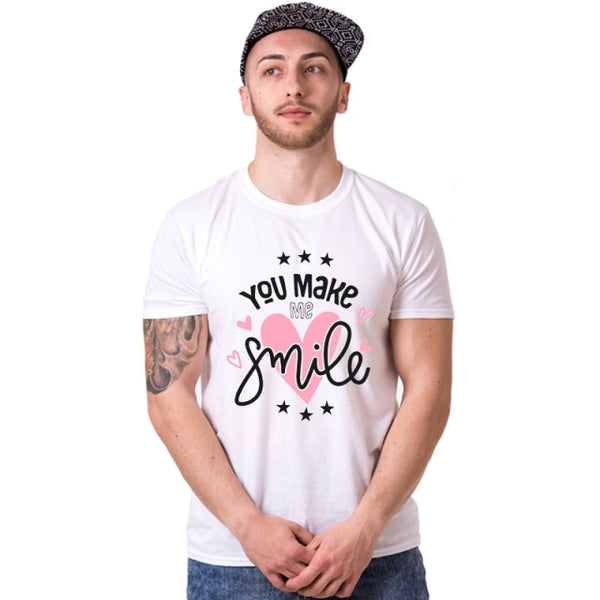 T-shirt couple Smile