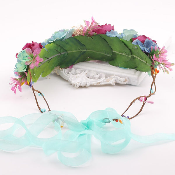 Couronne de Fleurs Mariage Témoins