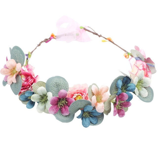 Couronne de Fleurs Romantique