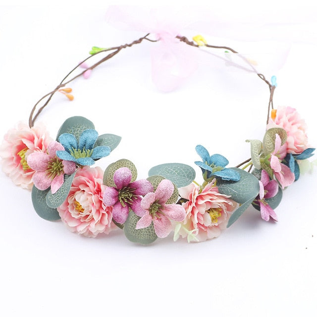 Couronne de Fleurs Immortelles