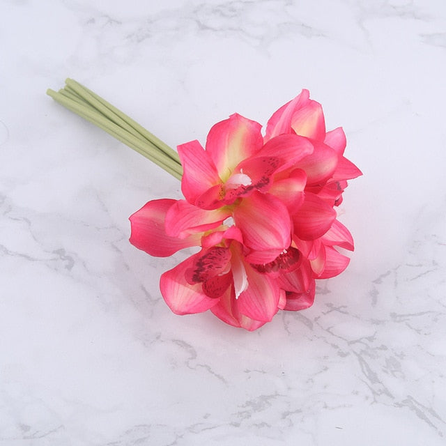 Fleurs Orchidées Artificielles