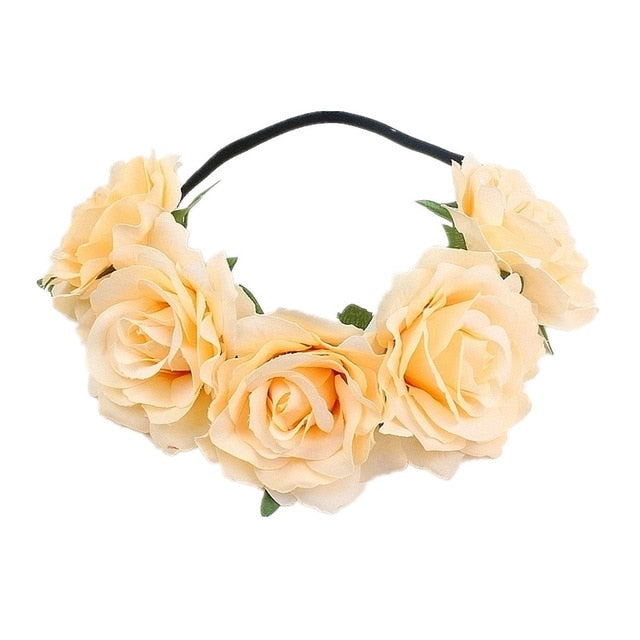 Couronne de Fleurs pour Femme