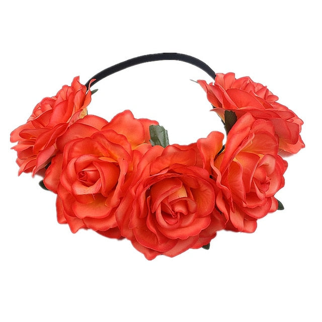 Couronne de Fleurs Fausse Orange
