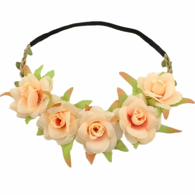 Couronne de Fleurs Exotiques