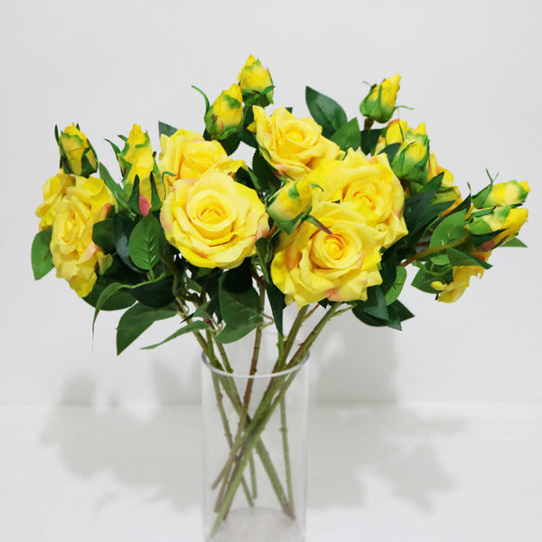 bouquet lisianthus jaune