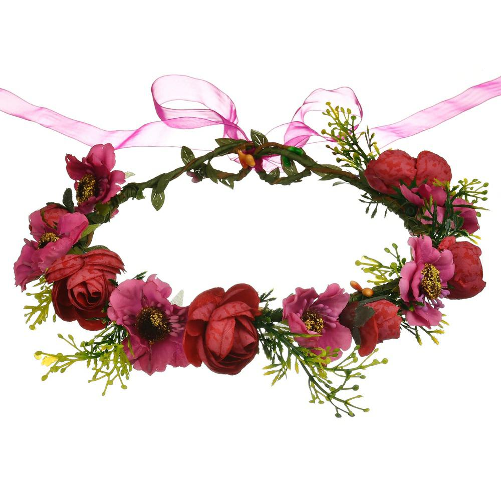 Couronne de Fleurs Cheveux