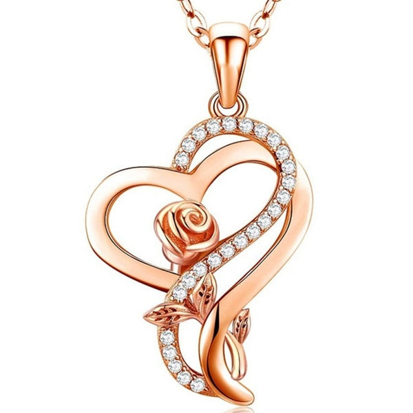 Collier avec une Rose