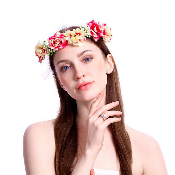 Couronne de Fleurs Médiévale